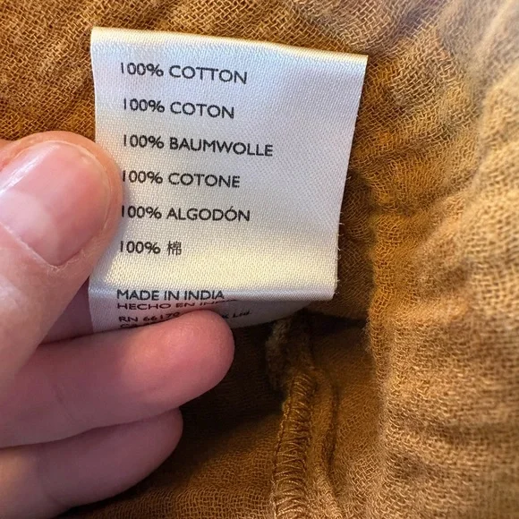 Urban Outfitters 100% Cotton Gauzy Button Down Oversized, Soft, size Large - Picture 5 of 5